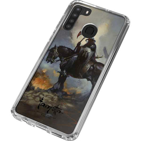 Frazetta Death Dealer on Horseback Galaxy A21 Clear Case